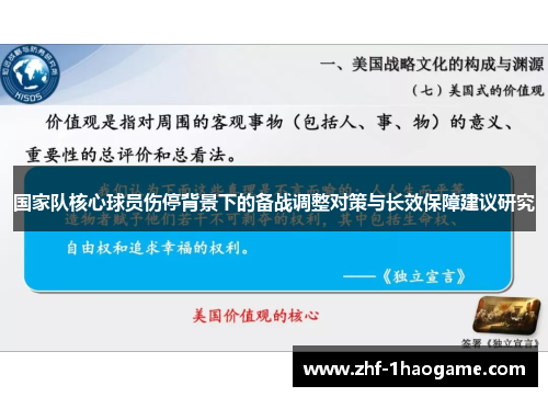 国家队核心球员伤停背景下的备战调整对策与长效保障建议研究 国家队核心球员伤停背景下的备战调整对策与长效保障建议研究